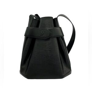 Louis Vuitton Sac De Paul D’Epaule PM Black Epi Leather Vintage Bag Authentic